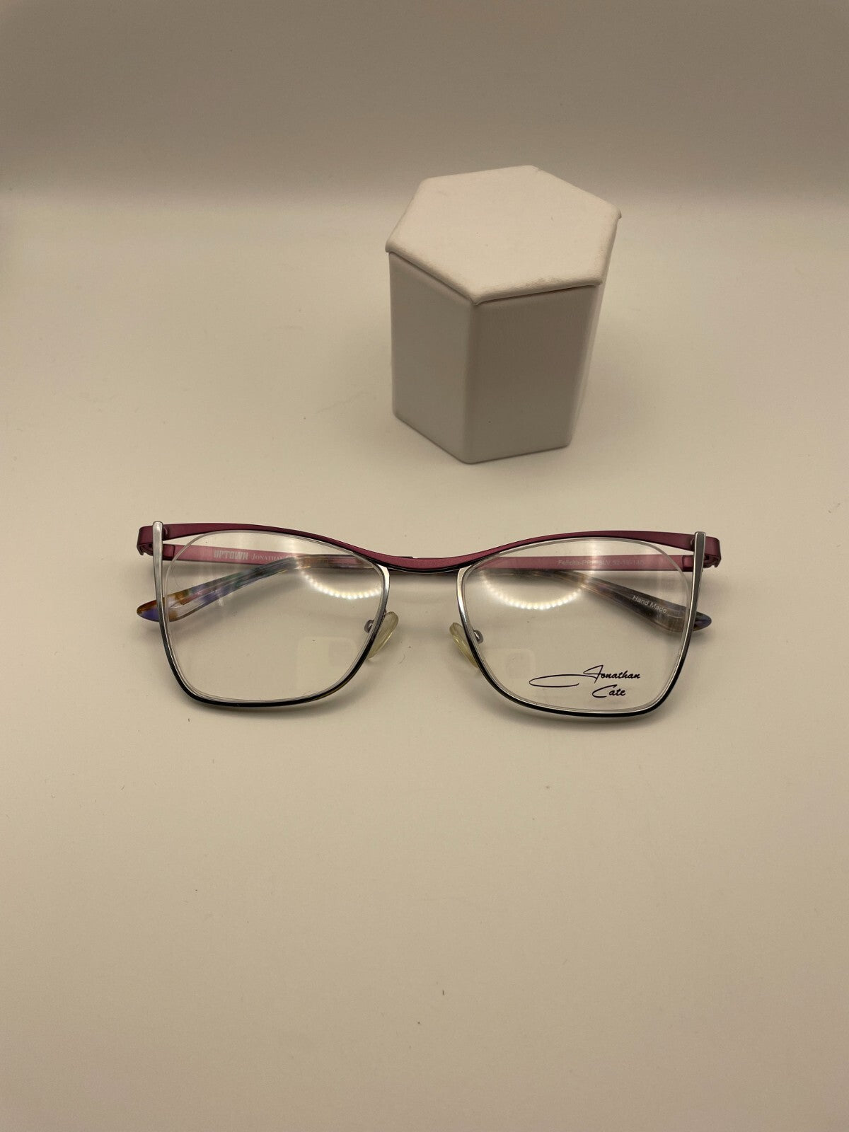 Up Town Jonathan Cate Brand Felicita Model 52 Eye PRP/SLV NEW