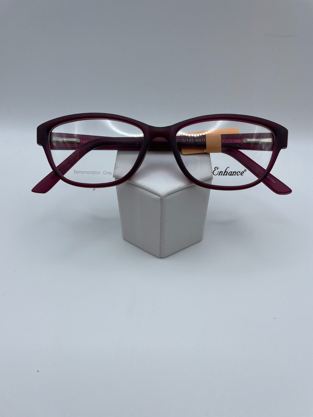 Enhance Brand 3958 Model 52 Eye Matt Plum NEW