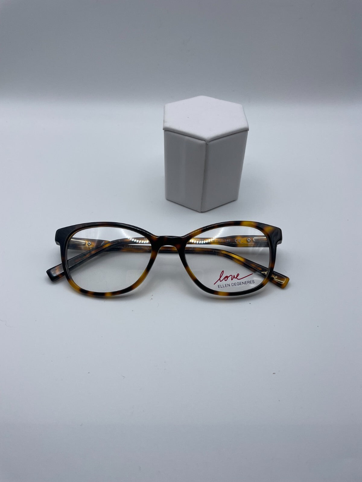 Ellen Degeneres Love Brand Gentily Model 51 Eye Lt Tortoise NEW