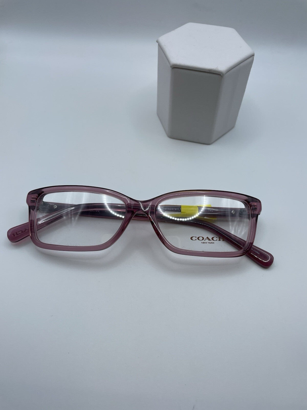 Coach Brand HC 6145  T Model 53 Eye Transparent Mauve NEW