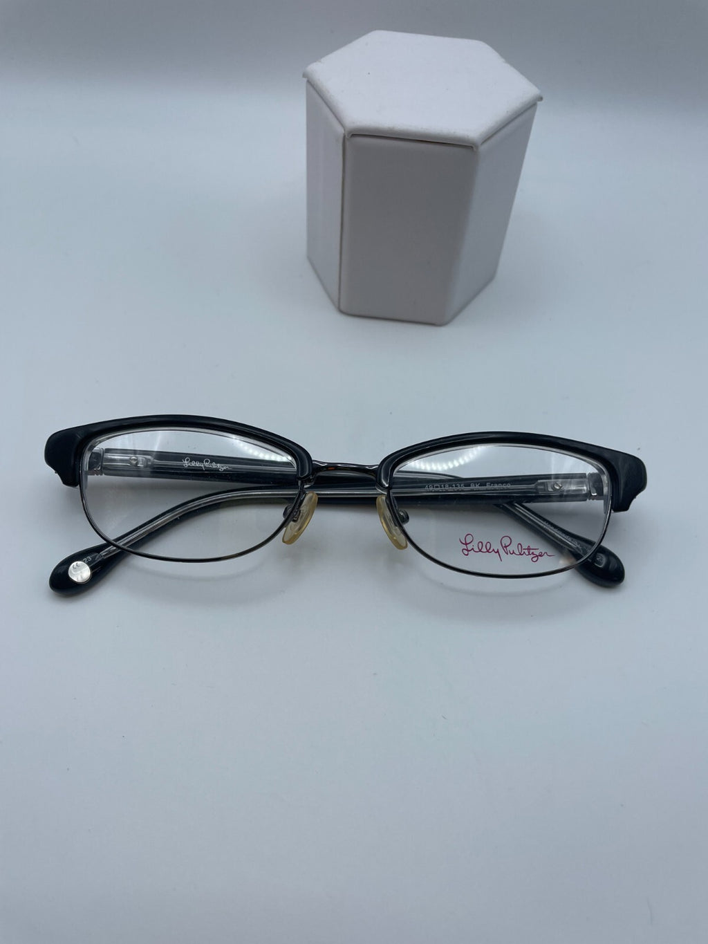 Lily Pulitzer Brand Franco Model 49 Eye Black NEW