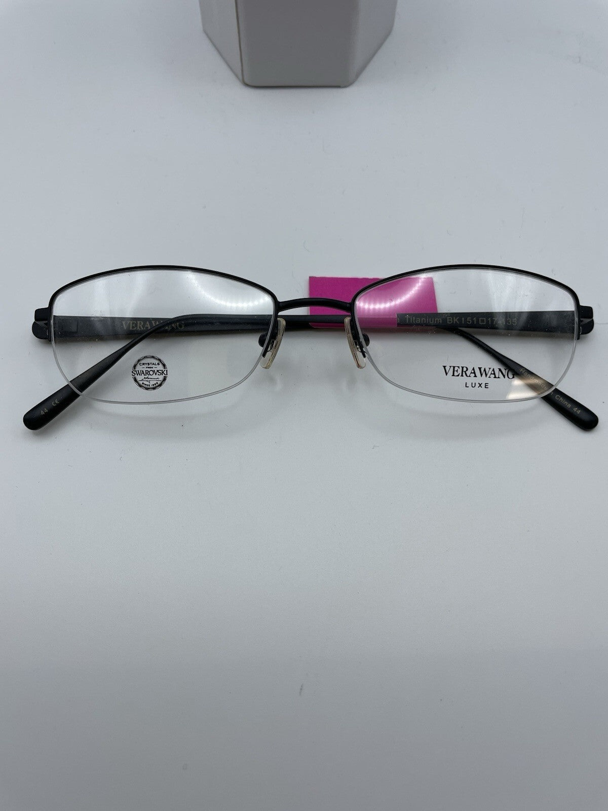 VERA WANG Brand Galaxia Model 51 Eye Titanium Black NEW