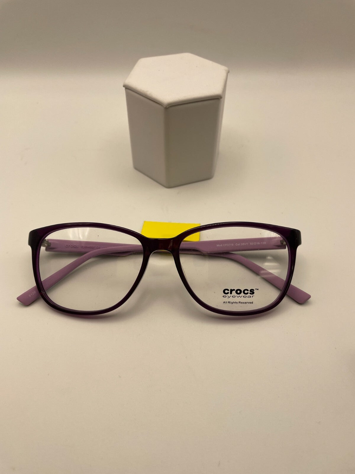 CROCS Eyewear Brand CF3119 Model 52 Eye Violet NEW