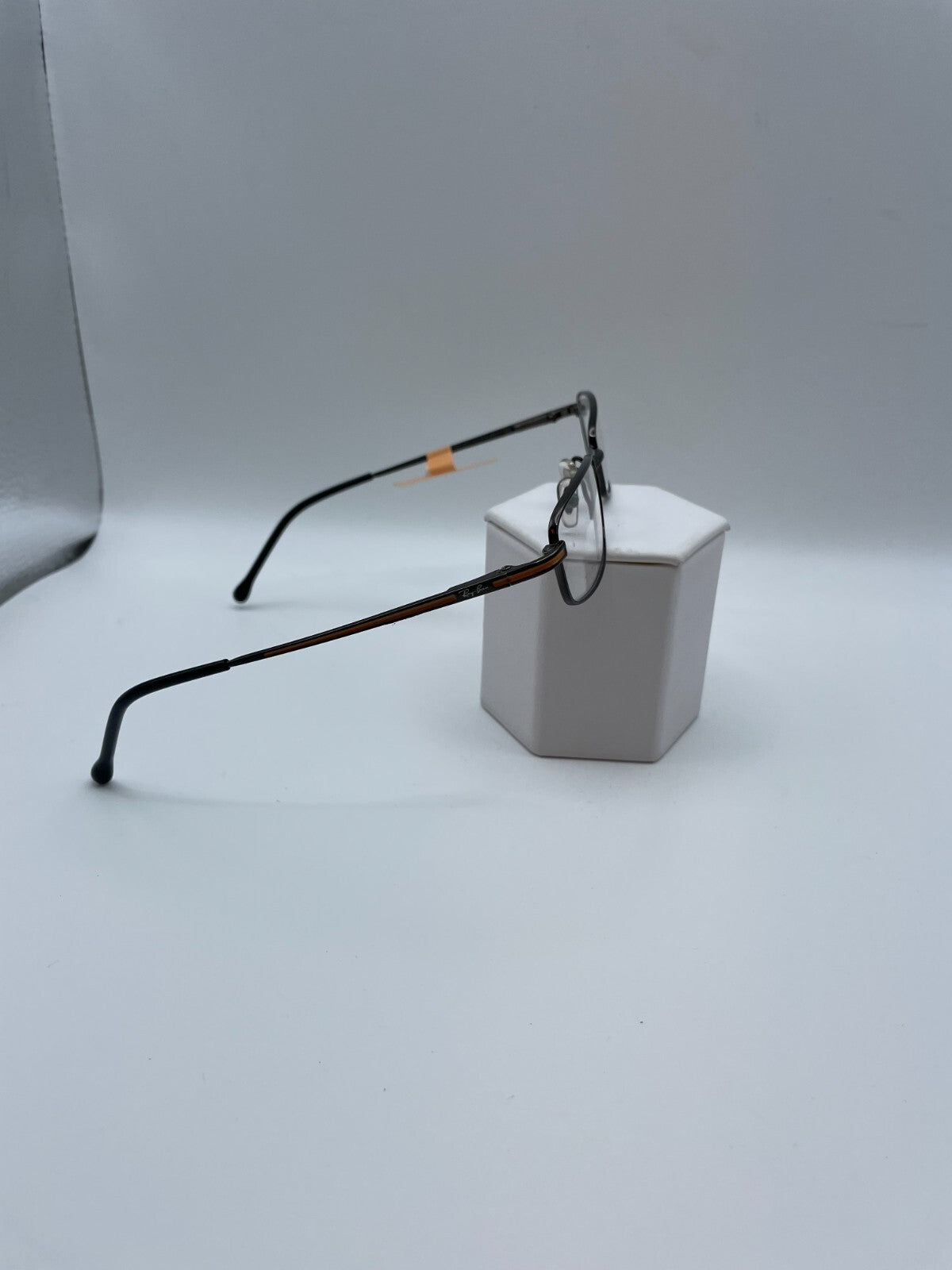 Ray-Ban Brand RB 1008T Model 44 Eye Black/Orange NEW