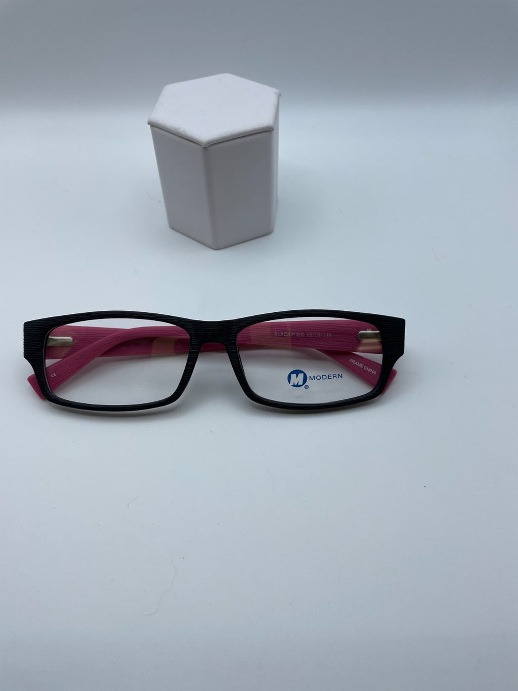 Modern Optical Brand Harvest Model 55 Eye Black/Pink NEW