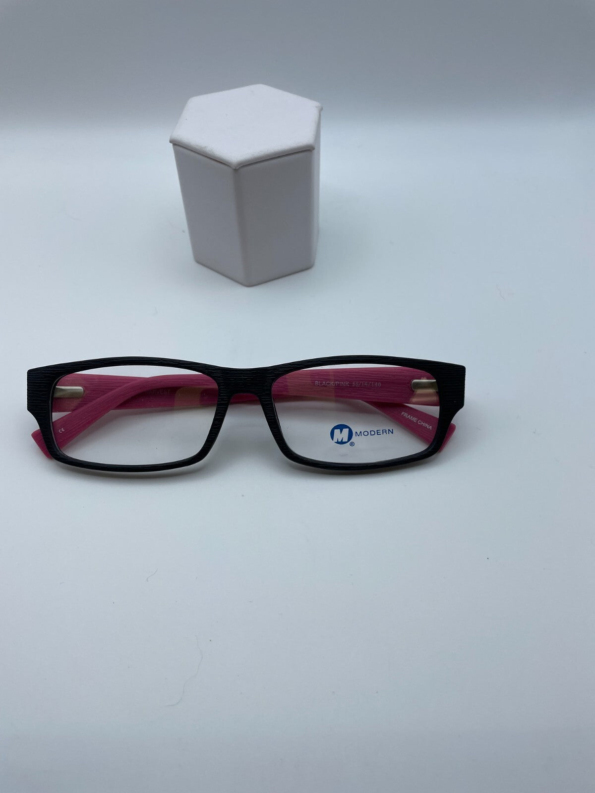 Modern Optical Brand Harvest Model 55 Eye Black/Pink NEW