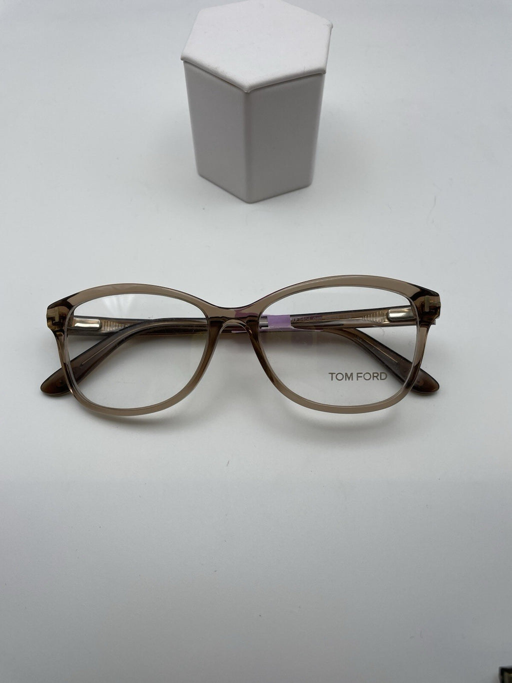 TOM FORD Brand TF5404 Model 53 Eye Brown Crystal NEW