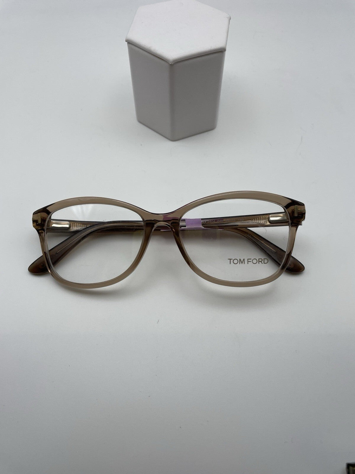 TOM FORD Brand TF5404 Model 53 Eye Brown Crystal NEW