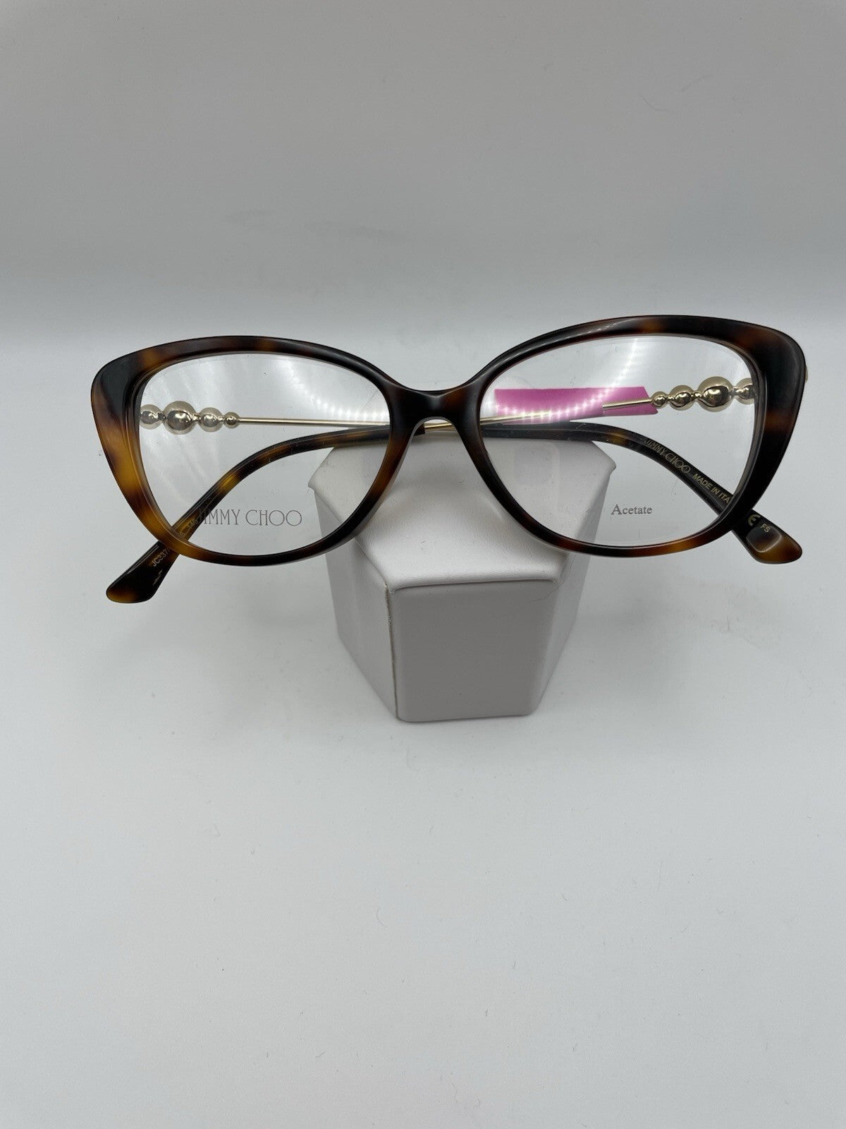 Jimmy Choo JC337/G Model 52 Eye Tortoise NEW