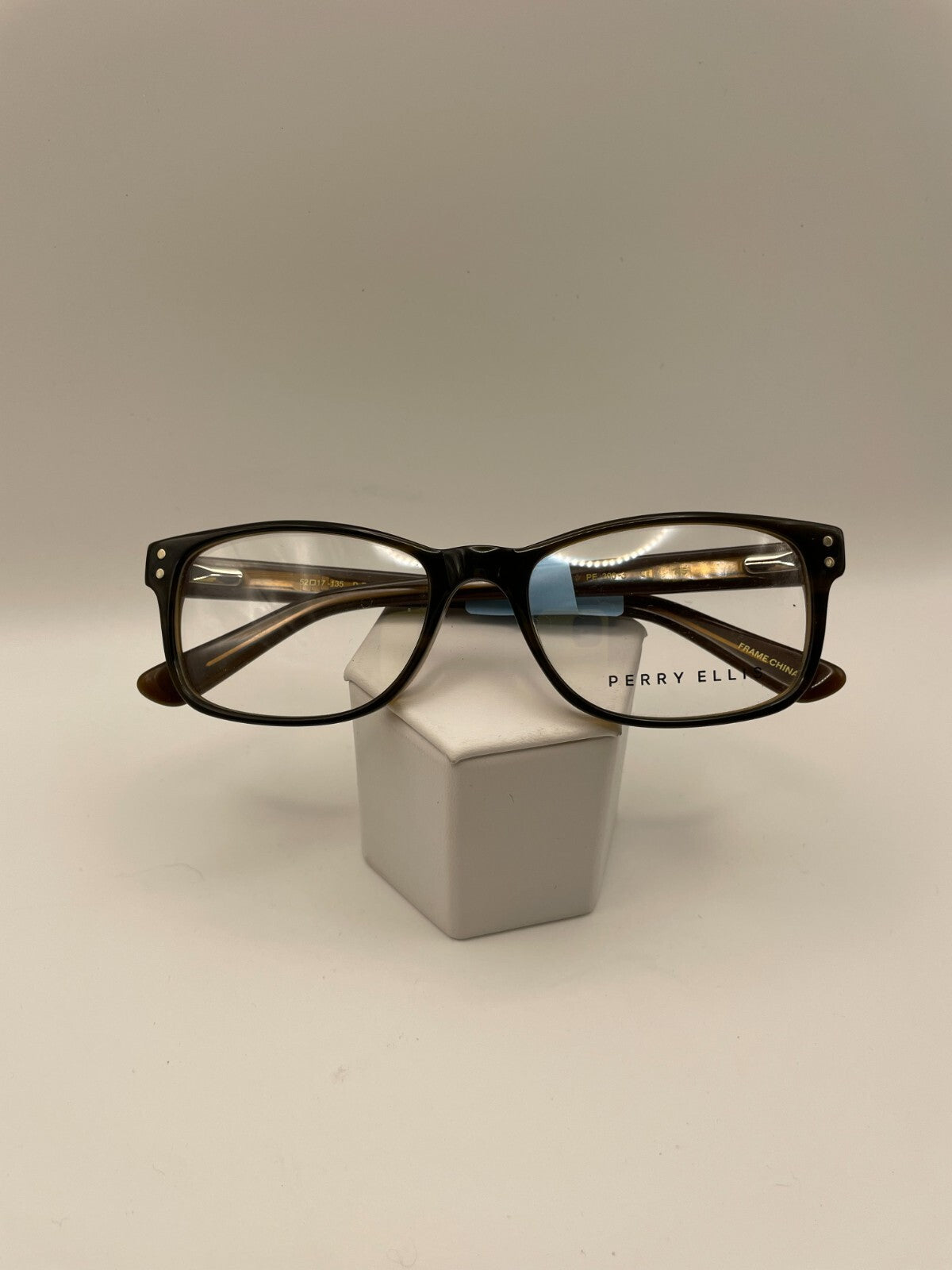 Perry Ellis Brand PE 300-3 Model 52 Eye Brown NEW