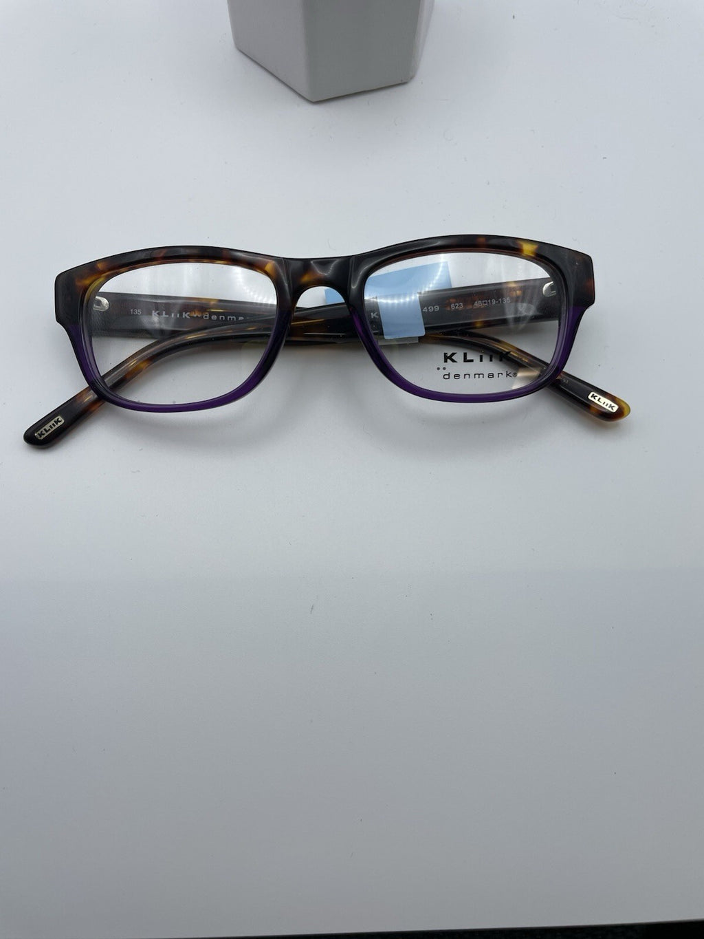 KLiiK Denmark Brand 499 Model 48 Eye Purple Tort NEW
