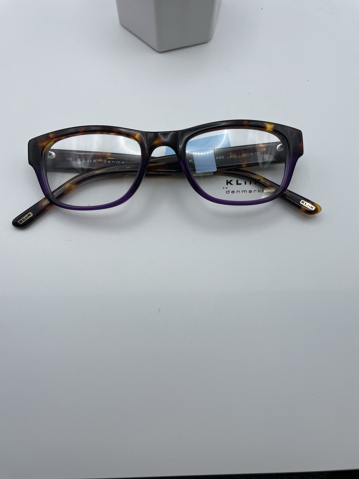 KLiiK Denmark Brand 499 Model 48 Eye Purple Tort NEW