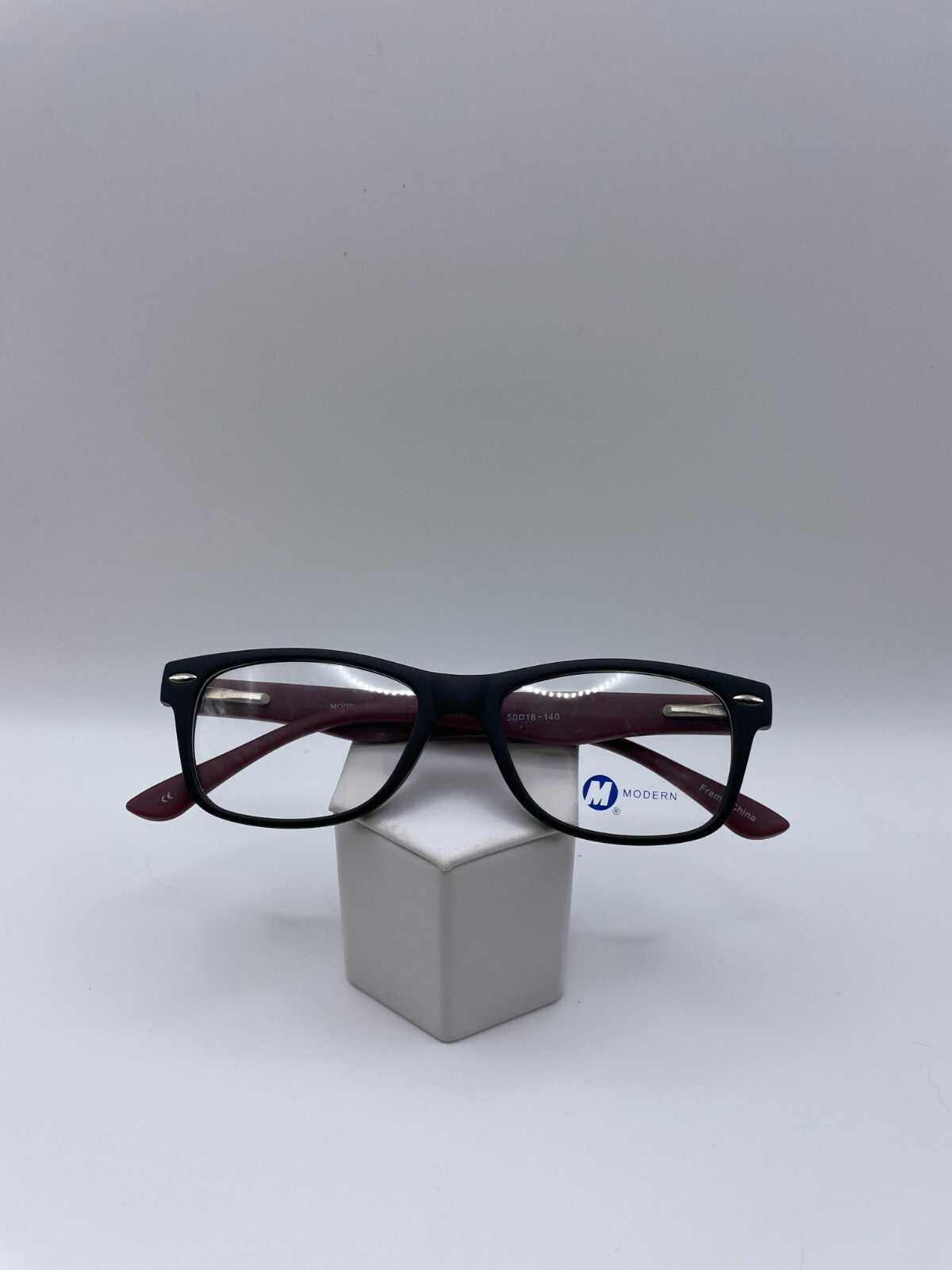 Modern Optical Brand Craze Model 50 Eye Burg/Blk  NEW