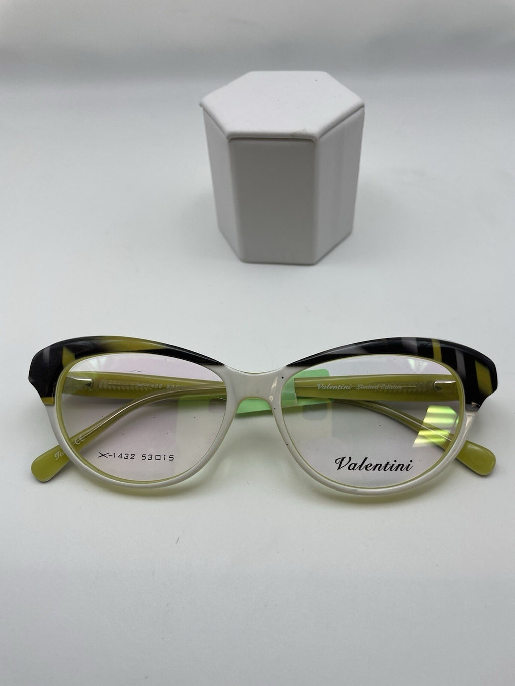 Valentini Brand X-1432 Model 53 Eye White/Tortoise NEW