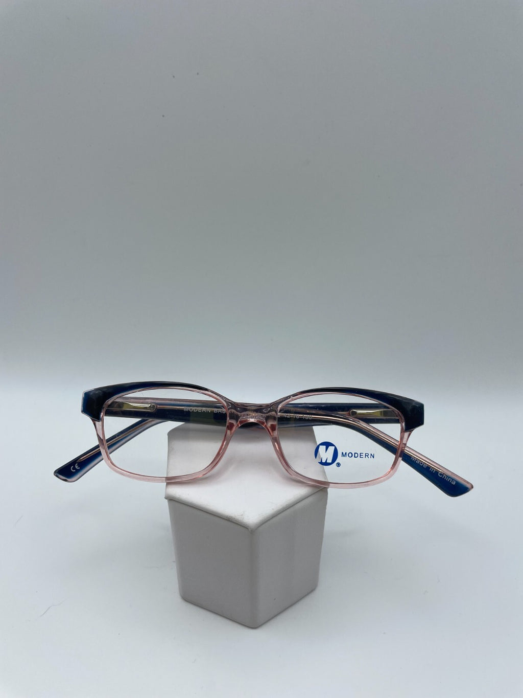 Modern Optical Brand Bashful Model 42 Eye Blue Rose NEW