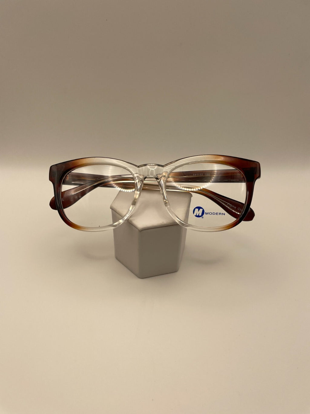 Modern Optical Brand Cosmo Model 54 Eye Brown Fade NEW