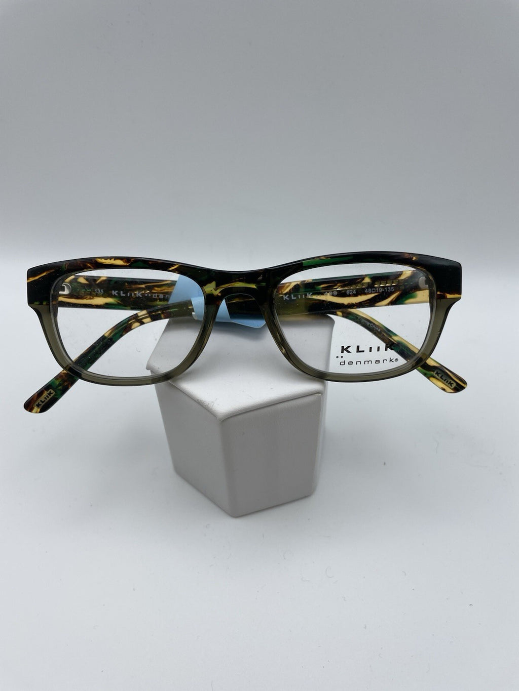 KLiiK Denmark Brand 499 Model 48 Eye Green Tort NEW