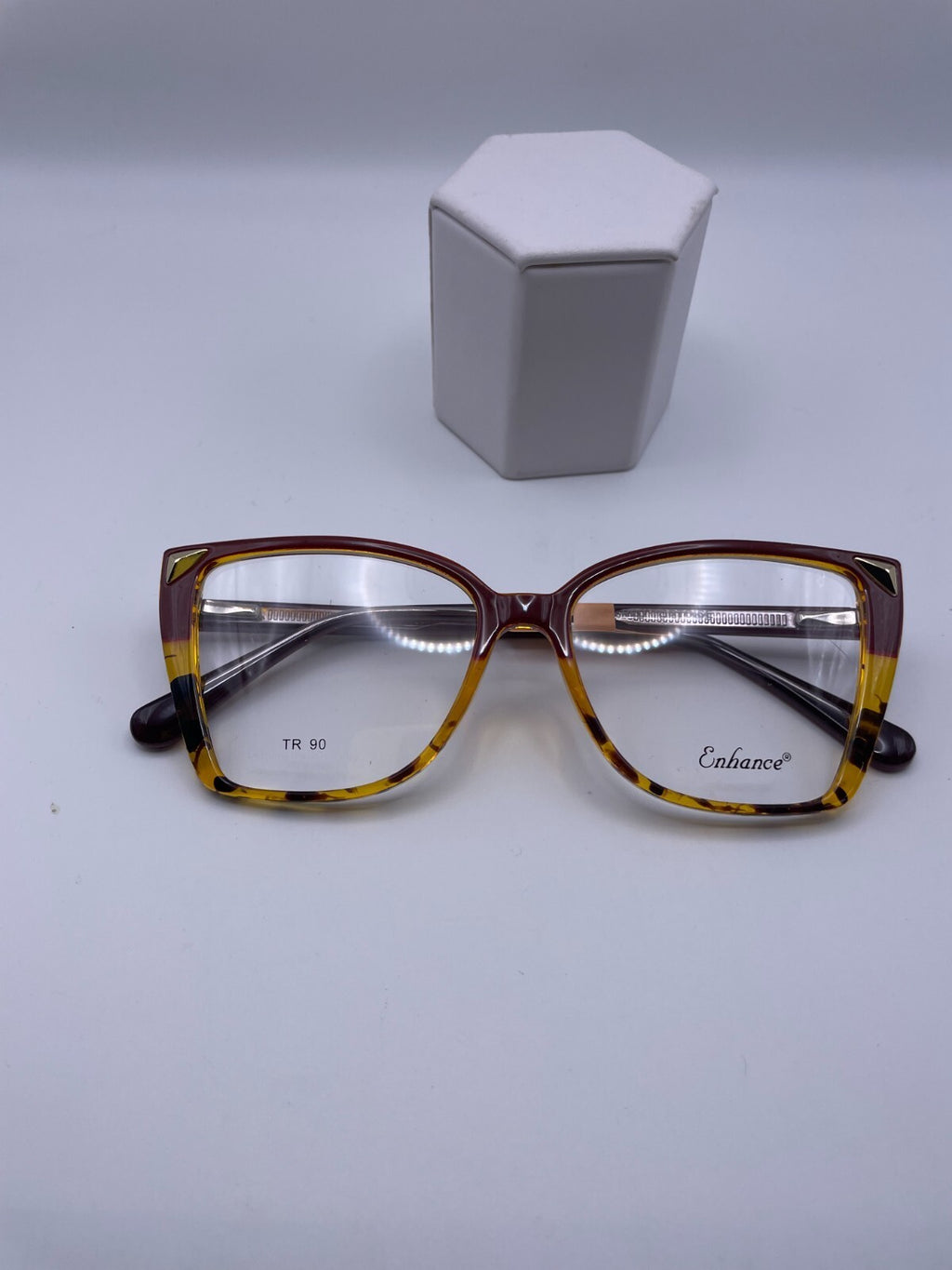 Enhance Brand 4545 Model 55 Eye Red Tortoise NEW
