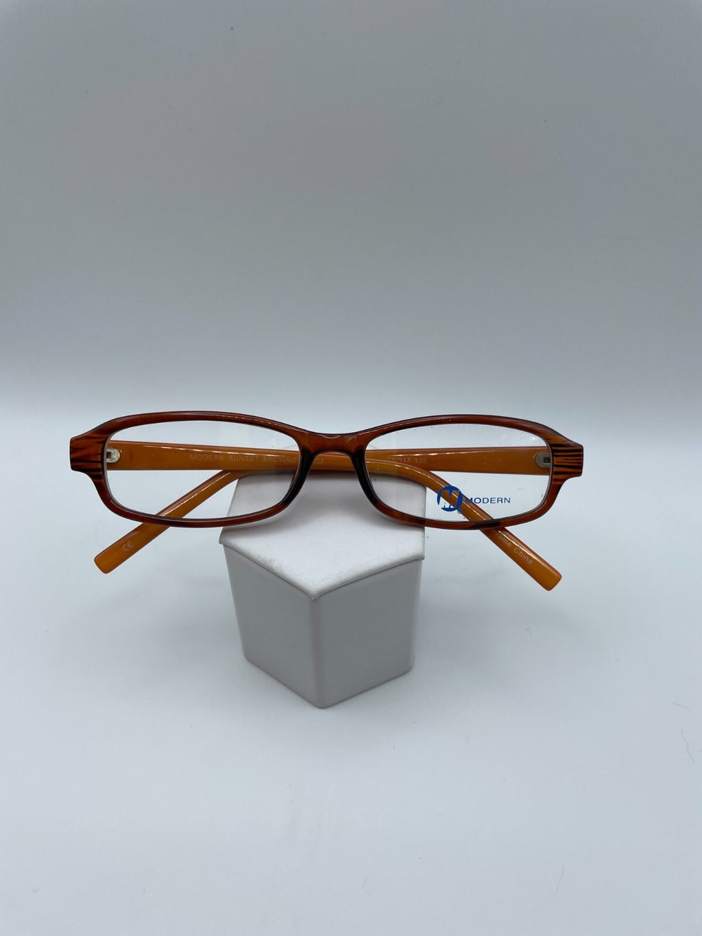 Modern Optical Brand Sunset Model 51 Eye Brown/Orange NEW