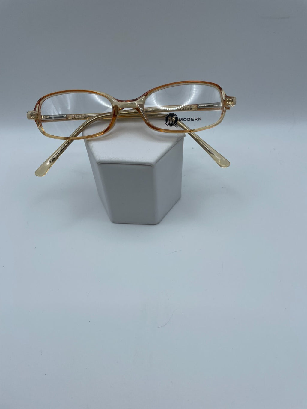 Modern Optical Brand Sporty Model 44 Eye Brown NEW
