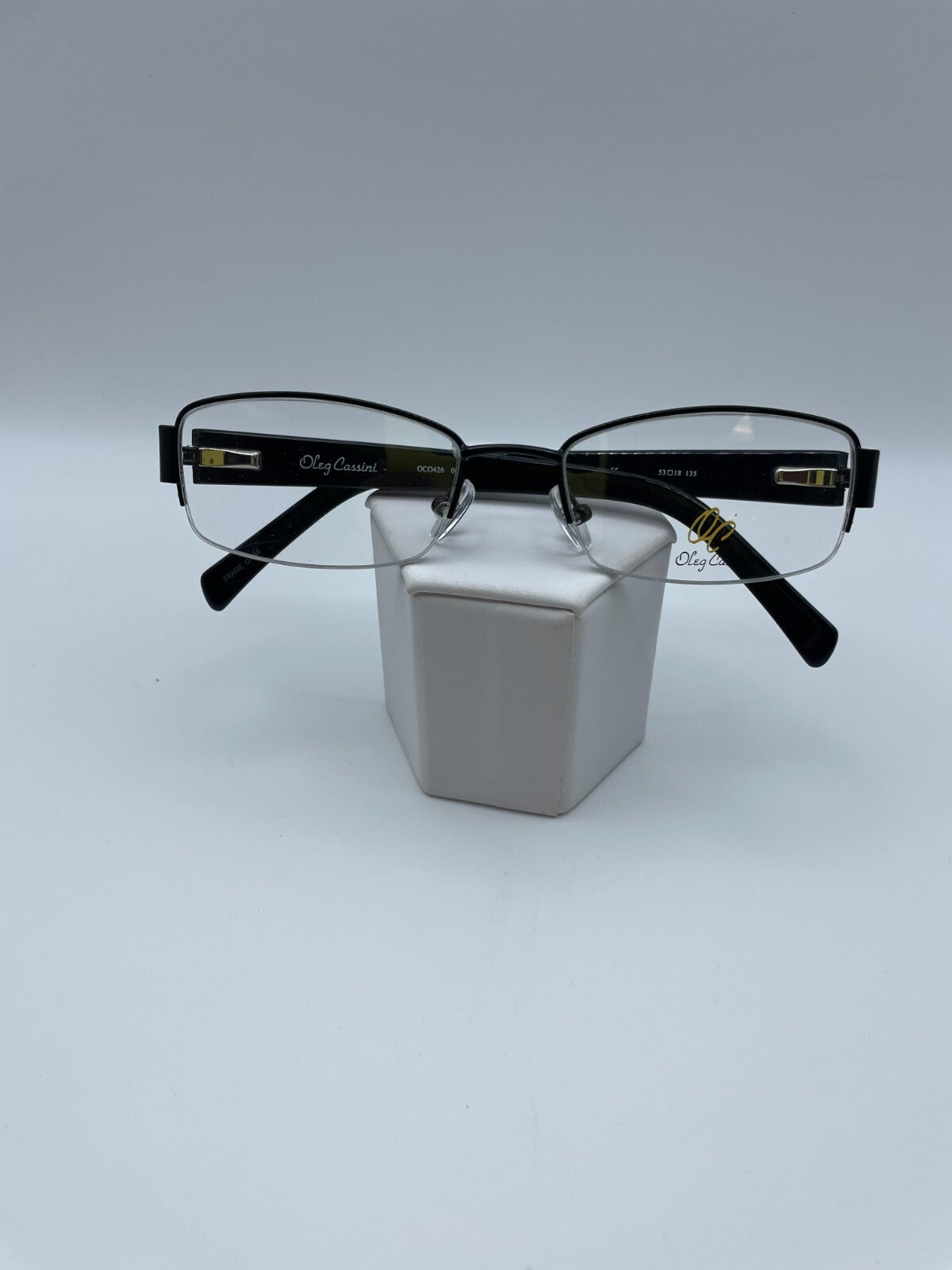 Oleg Cassini Brand OCO426 Model 53 Eye Black NEW