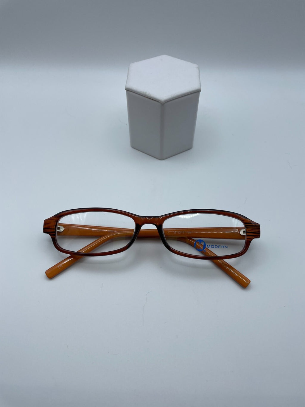Modern Optical Brand Sunset Model 51 Eye Brown/Orange NEW