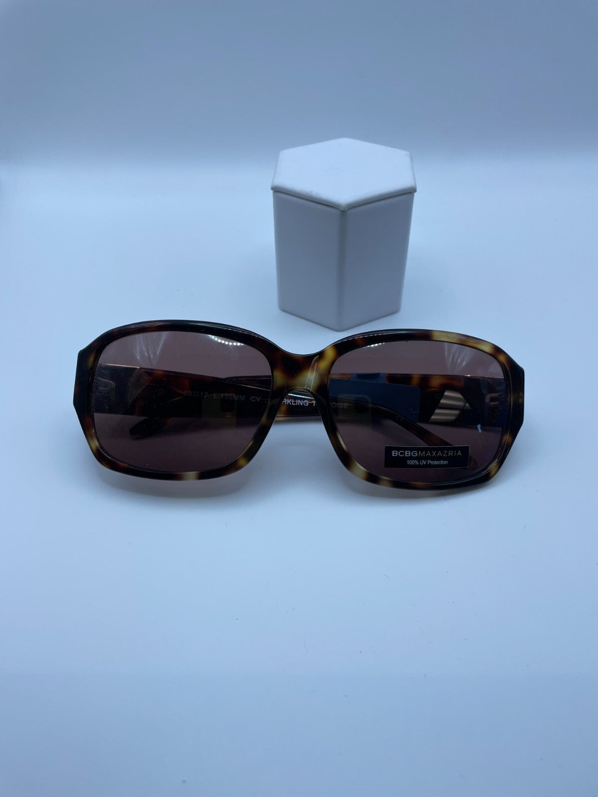 Bcbg Maxazria Brand Sparkling Model 59 Eye Tortoise NEW