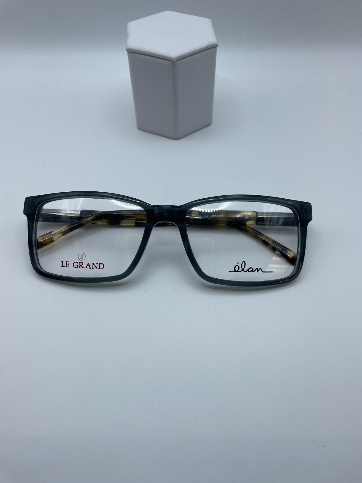 Elan Brand 3720 Model 58 Eye Sequoia Gray/Tortoise NEW