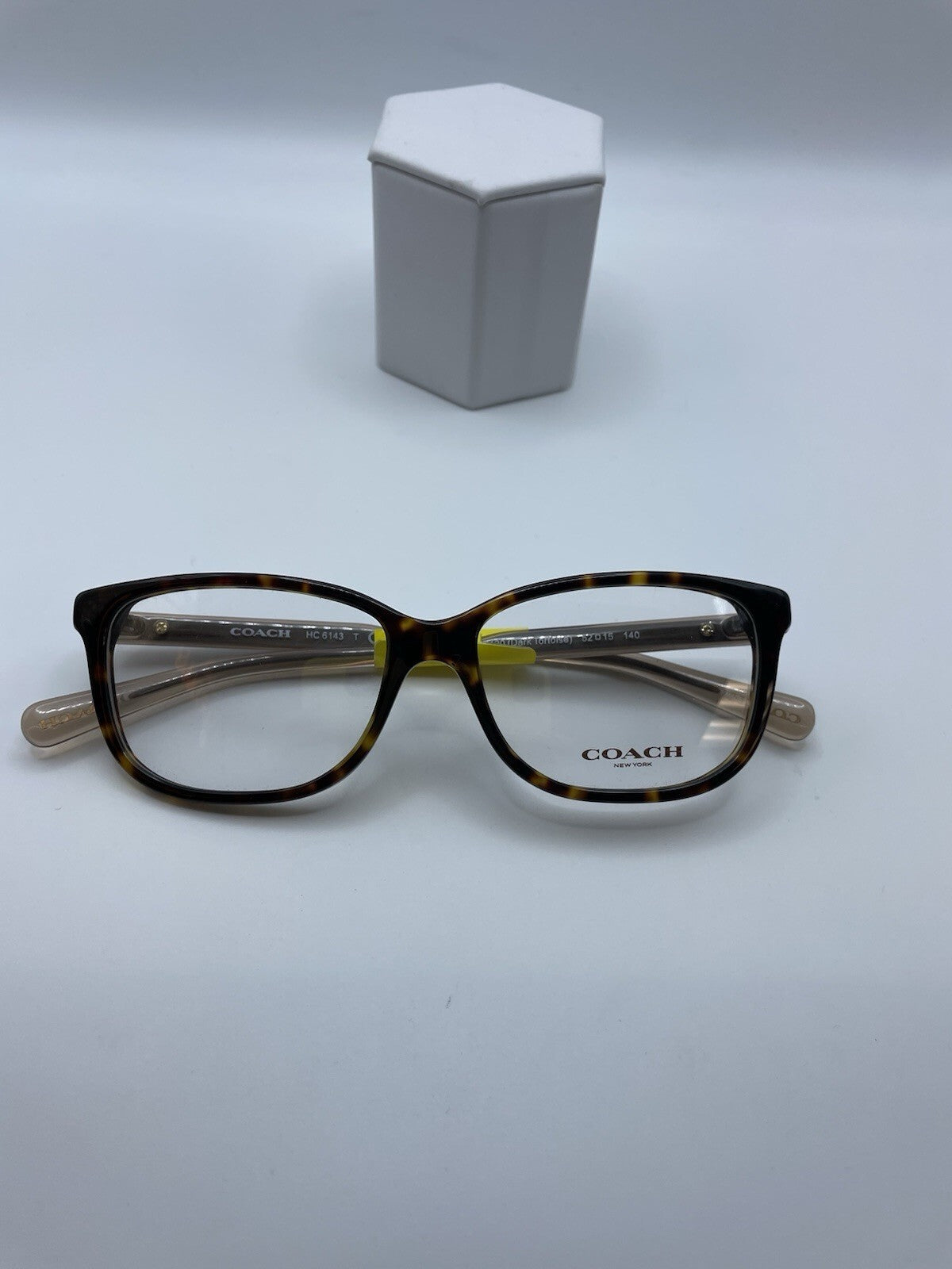 Coach Brand HC 6143 T Model 52 Eye Dark Tortoise NEW