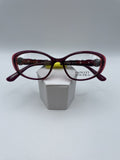 Badgley Mischka Brand Veronique Model 53 Eye Cabernet NEW