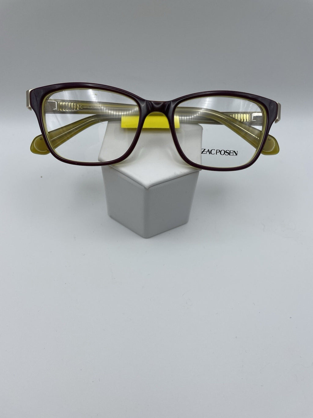 Zac Posen Brand Sia Model 49 Eye Merlot NEW