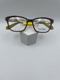 Zac Posen Brand Sia Model 49 Eye Merlot NEW