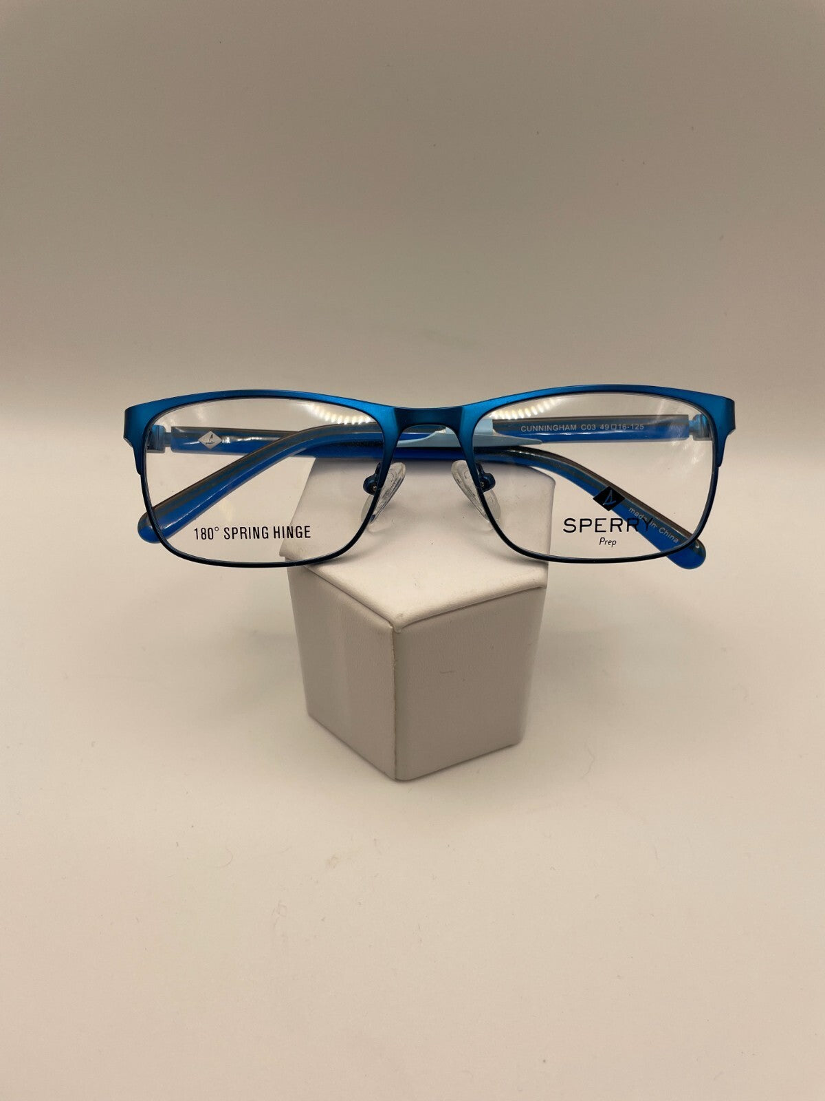 Sperry Brand Cunningham Model 49 Eye Blue NEW