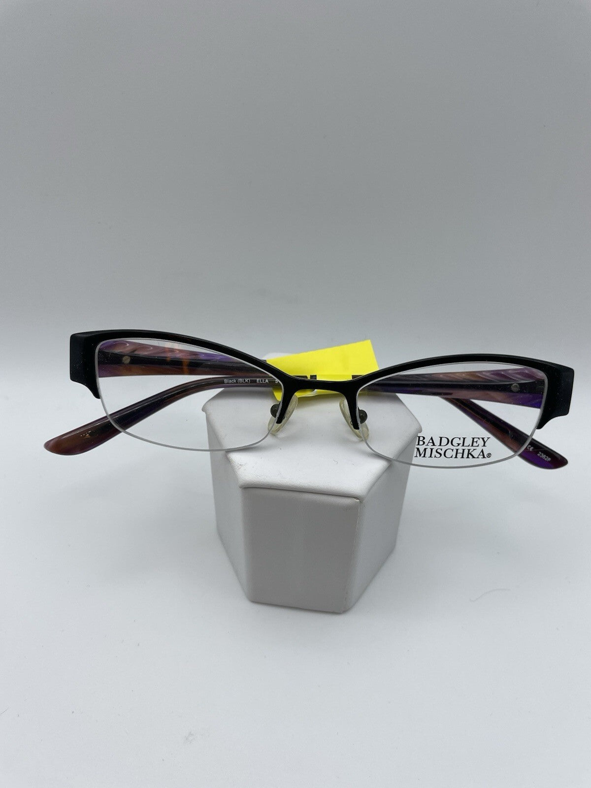 Badgley Mischka Brand Ella Model 51 Eye Black NEW