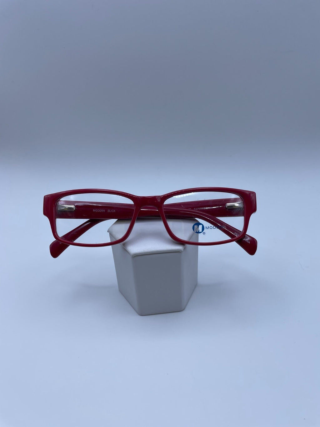 Modern Optical Brand Slick Model 51 Eye Red NEW
