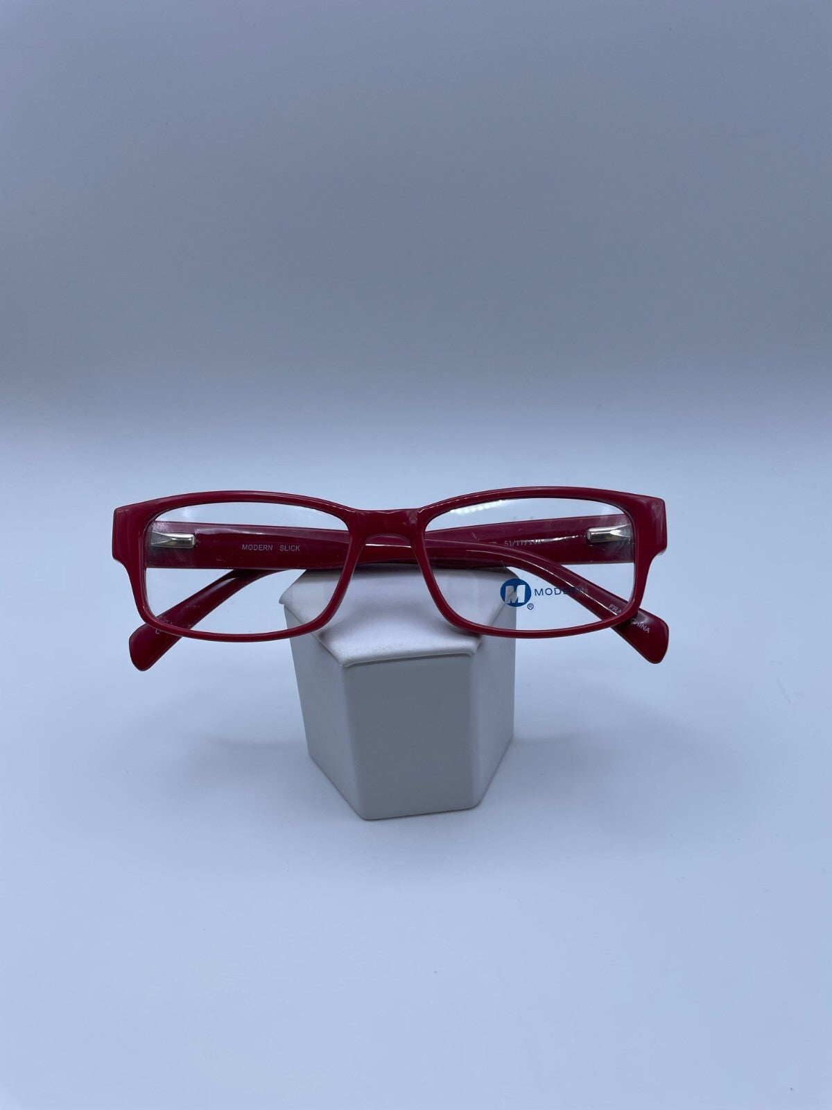 Modern Optical Brand Slick Model 51 Eye Red NEW