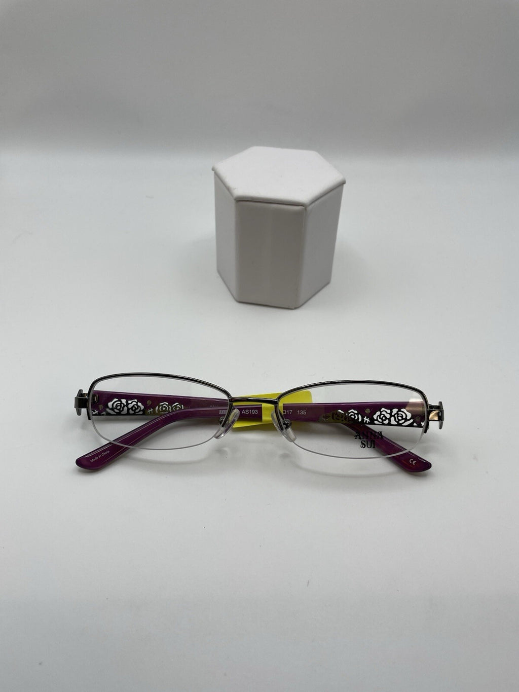 Anna Sui Brand AS193 Model 52 Eye Purple NEW