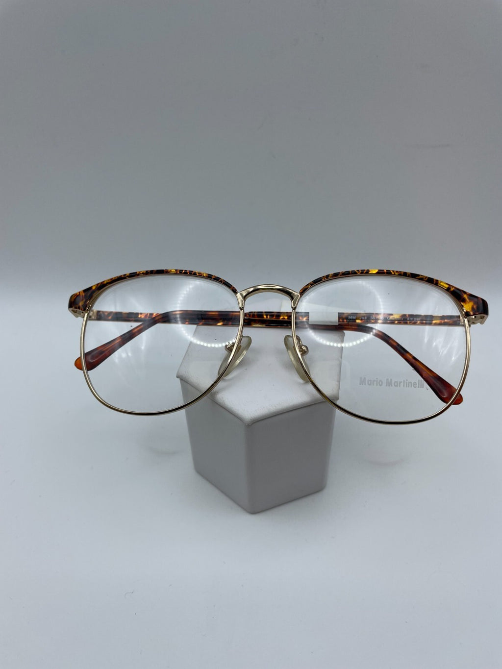 Mario Martinelli Brand MM Joe Model 56 Eye G/Demi Amber NEW