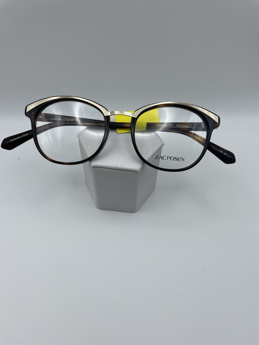 Zac Posen Brand Harrow Model 49 Eye Tortoise NEW