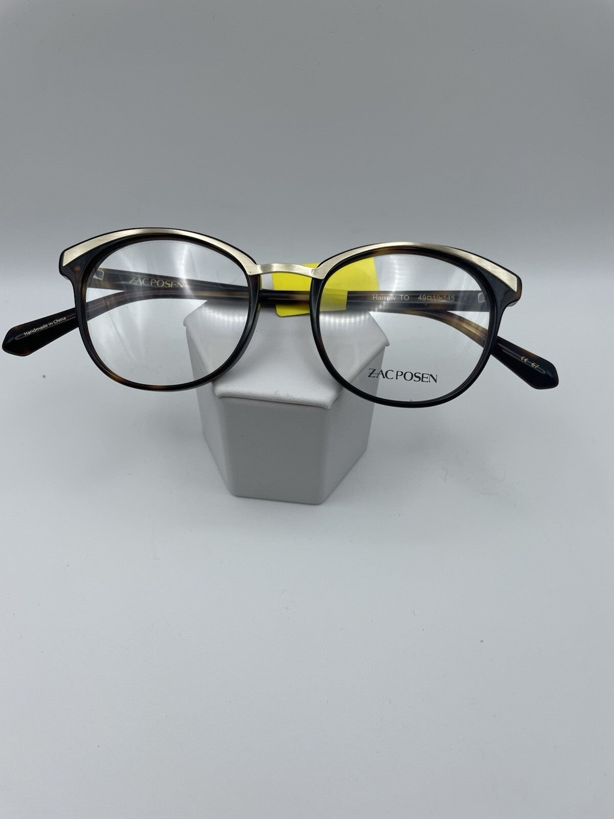 Zac Posen Brand Harrow Model 49 Eye Tortoise NEW