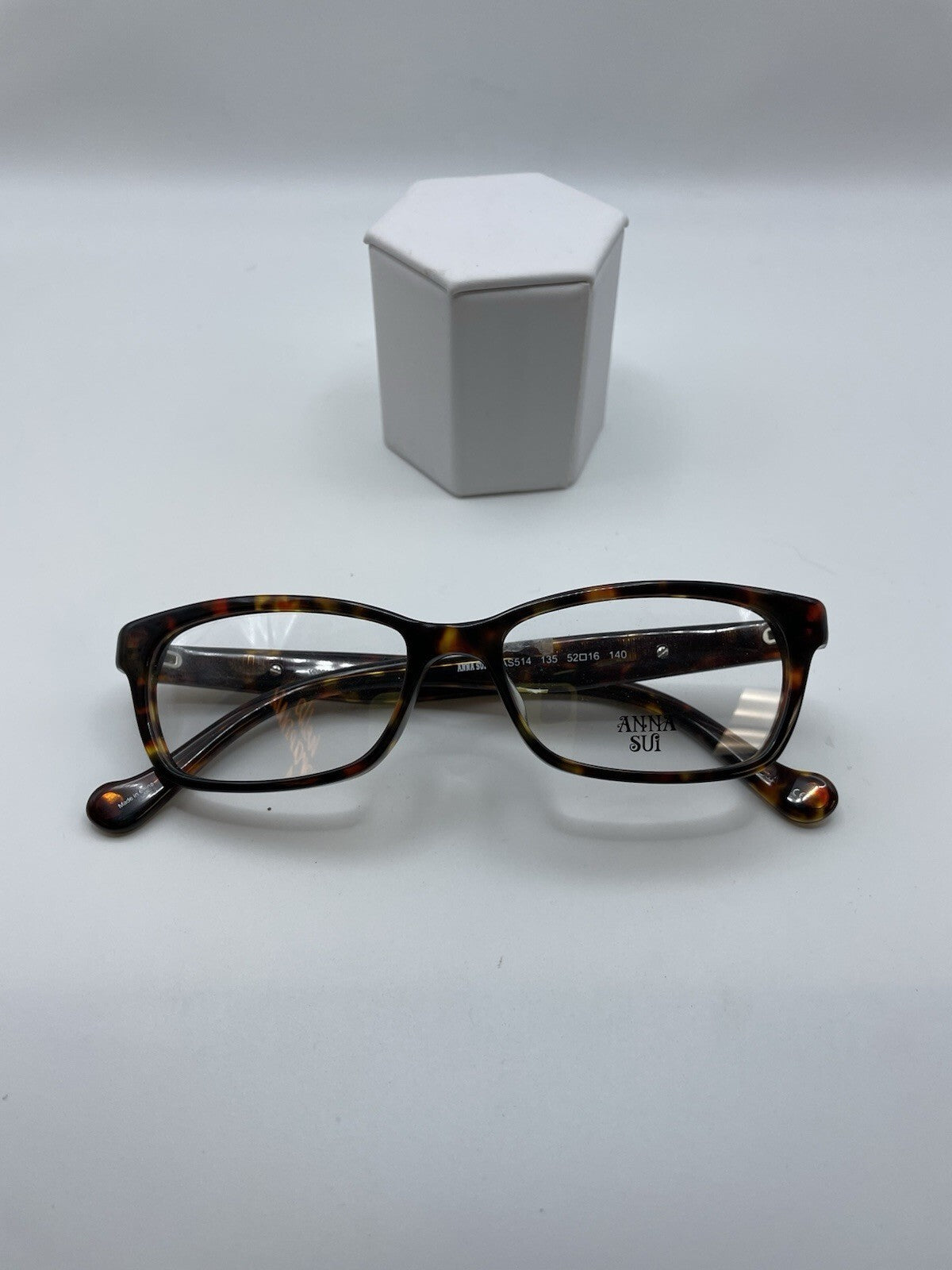 Anna Sui Brand AS514 Model 52 Eye Tortoise NEW