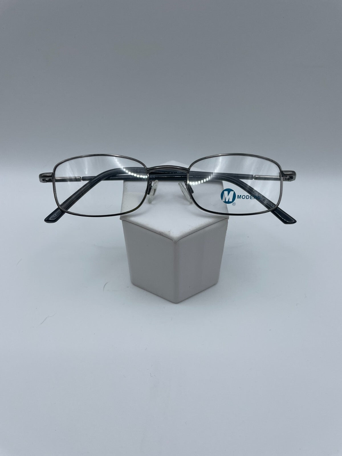 Modern Optical Brand Aries Model 48 Eye Gunmetal NEW