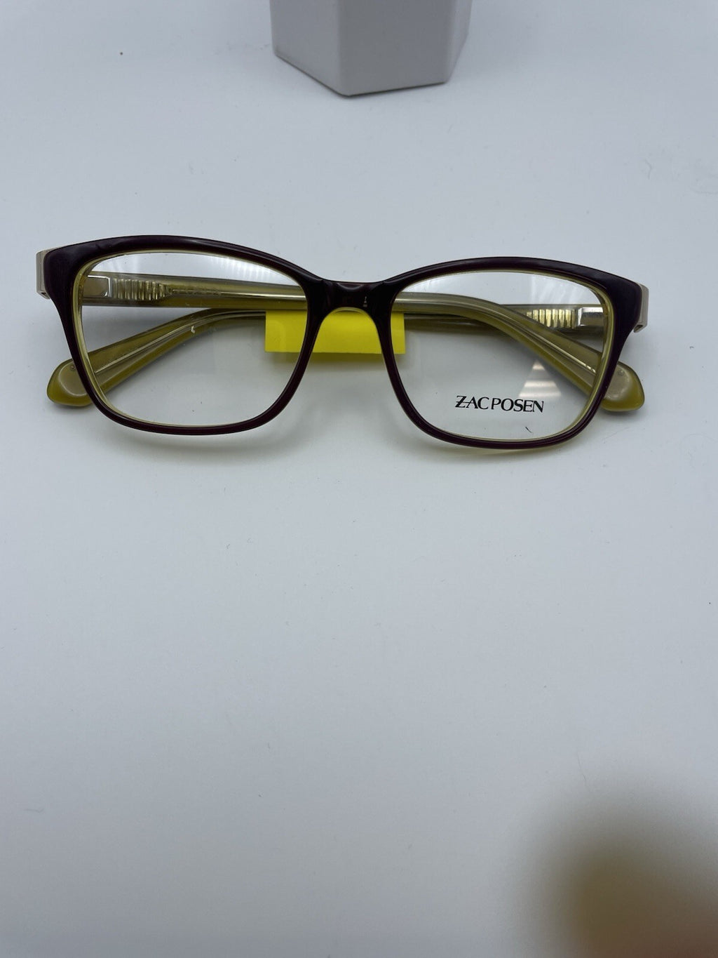 Zac Posen Brand Sia Model 49 Eye Merlot NEW