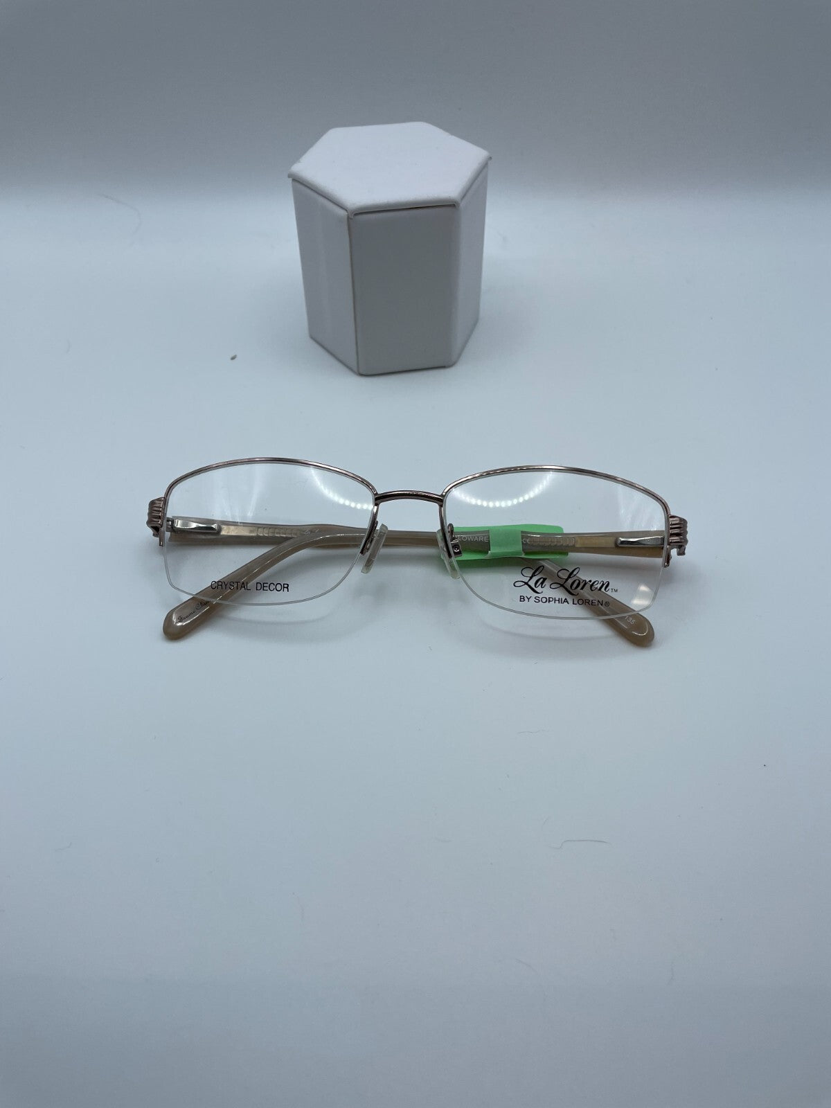 La Loren By Sophia Loren Eyewear Brand 945 Model 54 Eye Gold NEW
