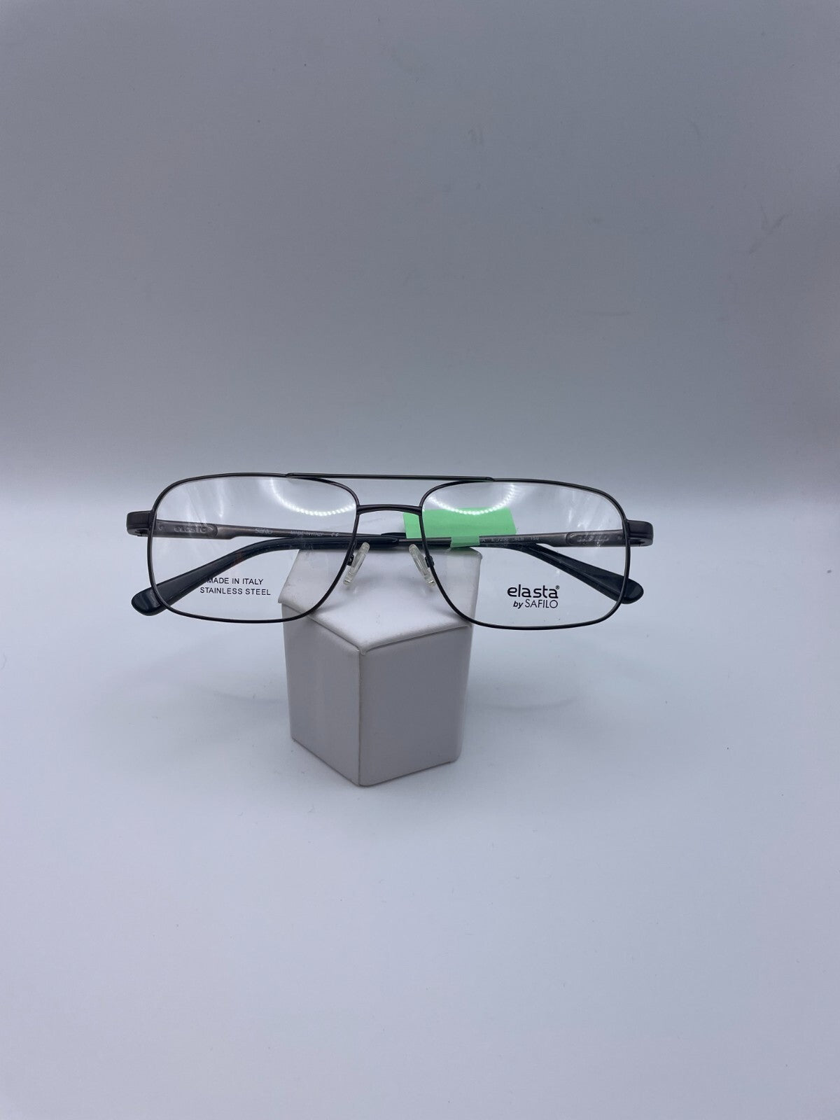 Elasta by Safilo Brand E7236 Model 56 Eye Ruthenium NEW