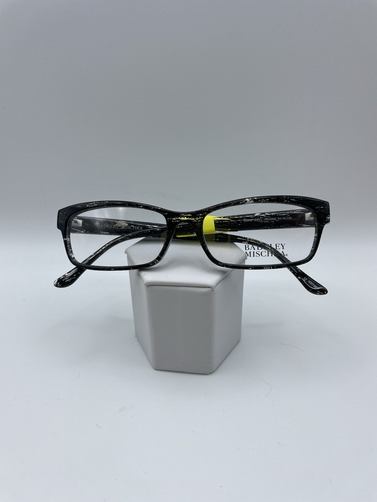 Badgley Mischka Brand Nicolette Model 54 Eye Ebony NEW