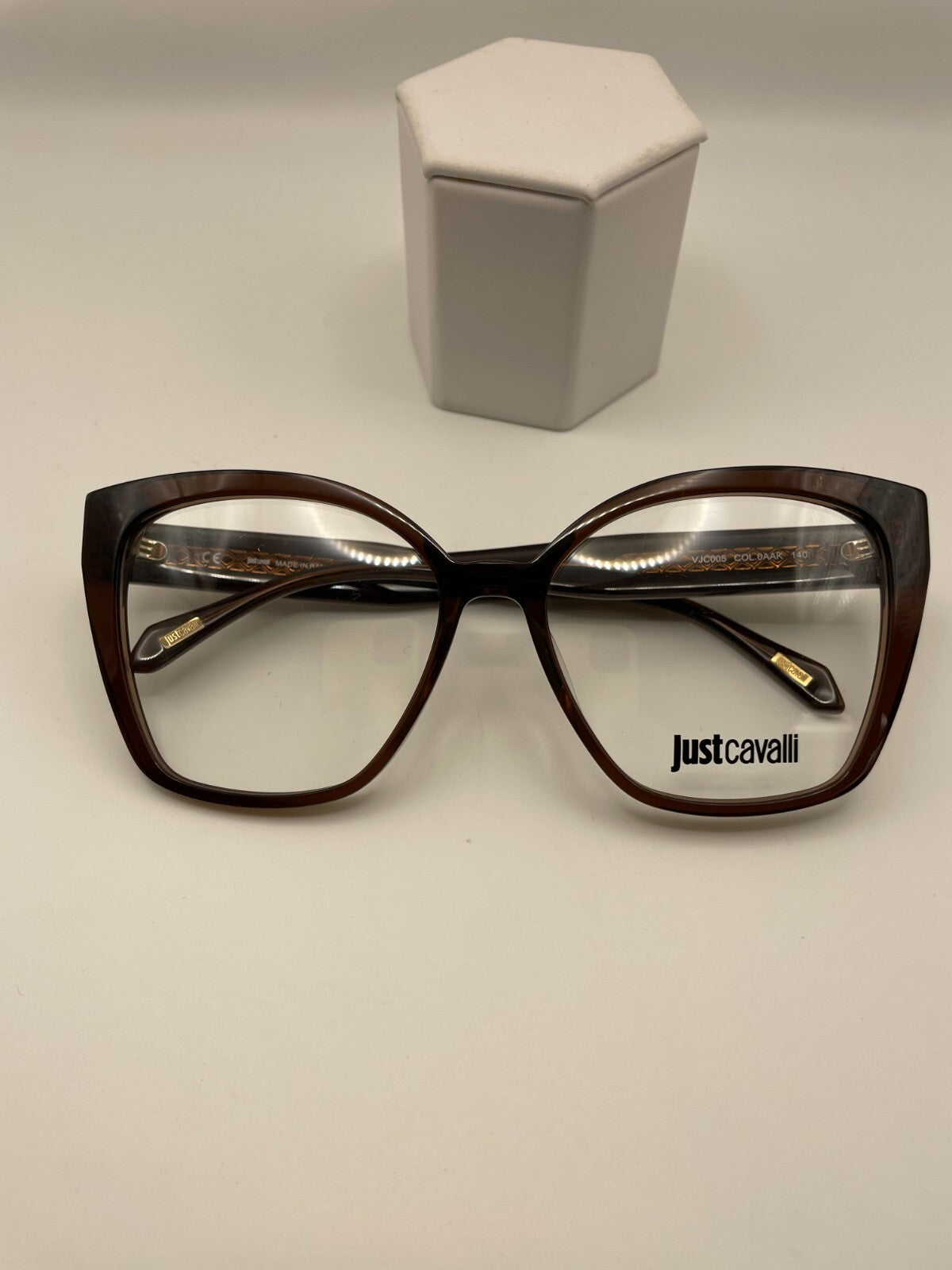 Just Cavalli Brand VJC005 Model 56 Eye Brown NEW
