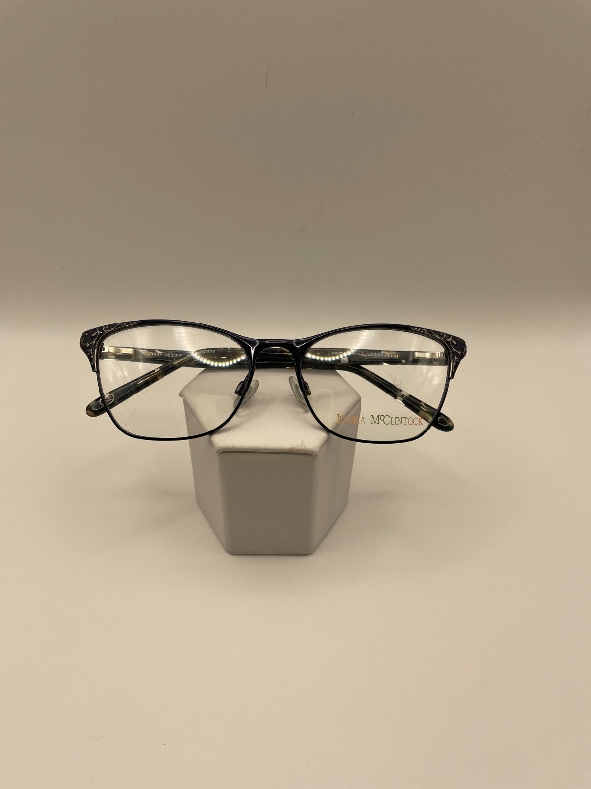 Jessica McClintock Brand JMC 4307 Model 50 Eye Navy NEW