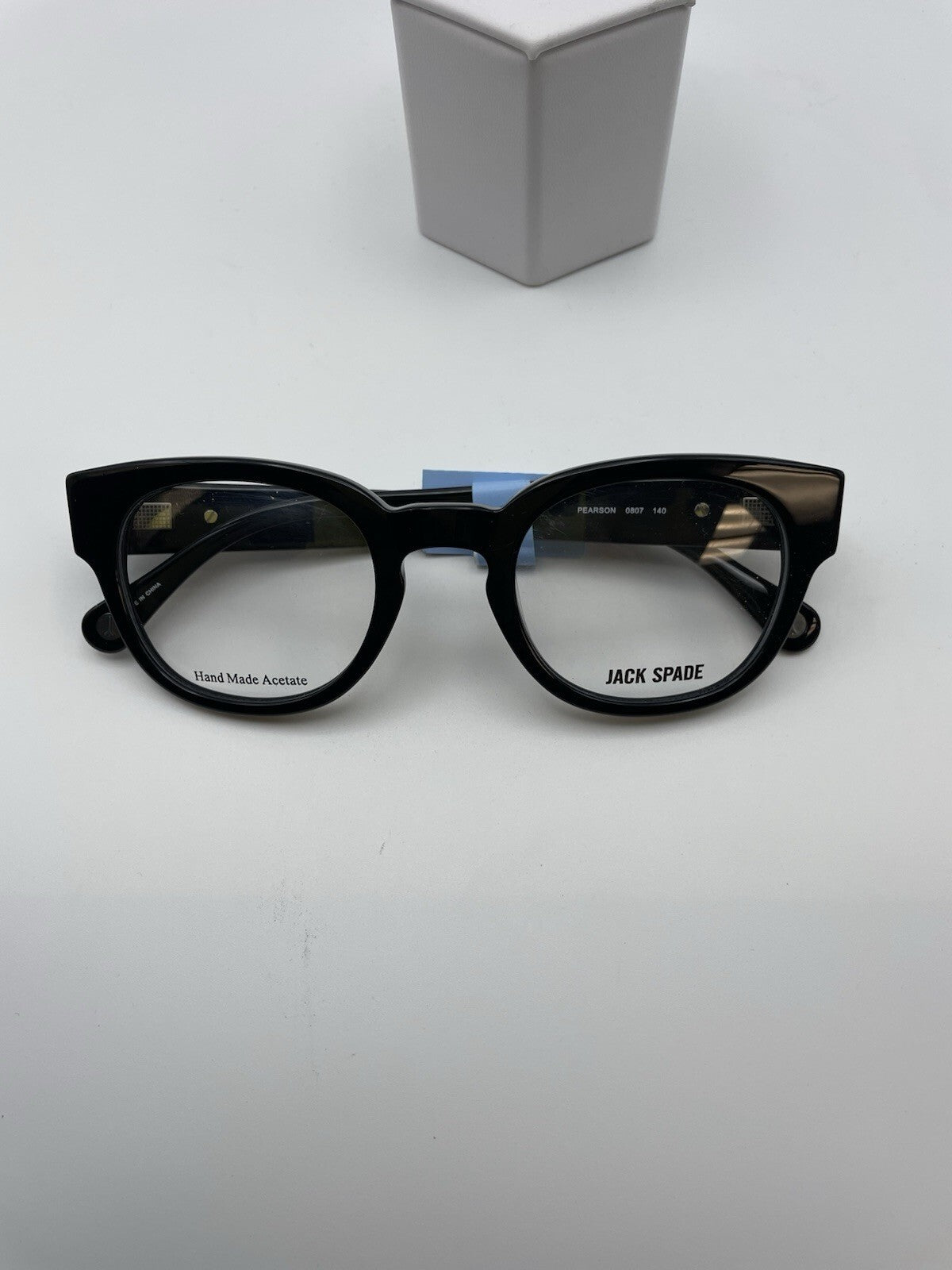 Jack Spade Brand Pearson Model 47 Eye Black NEW