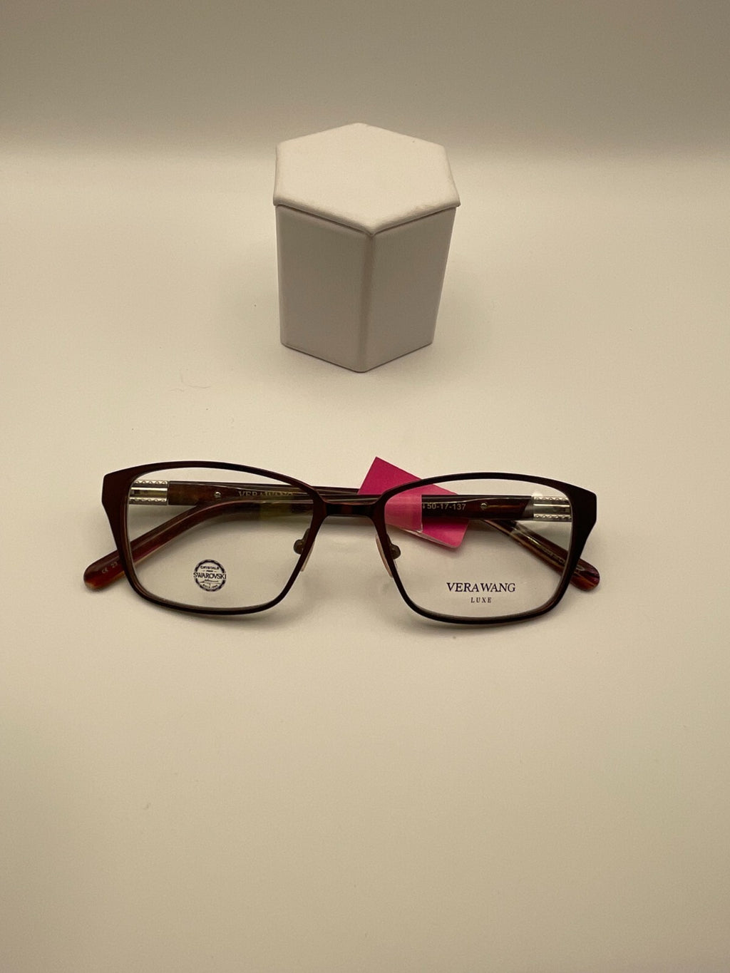 VERA WANG Brand Llya Model 50 Eye Burgundy NEW